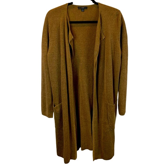 J. Crew Brown Women's Cardigan - Picture 3 of 8